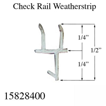Marvin Single & E-Z Tilt Double Hung, Tilt Pac Weatherstrip V116 - White